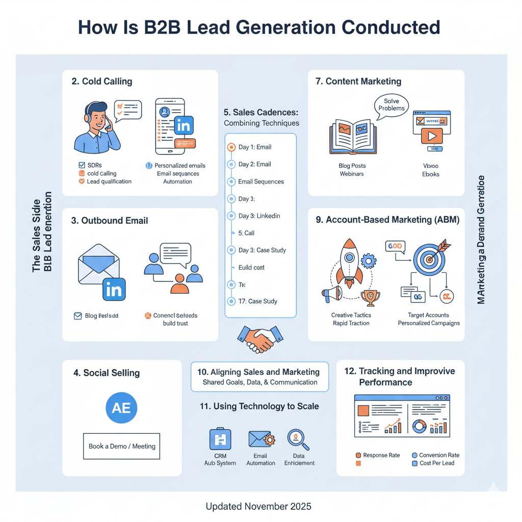 B2B Lead Generation Conducted