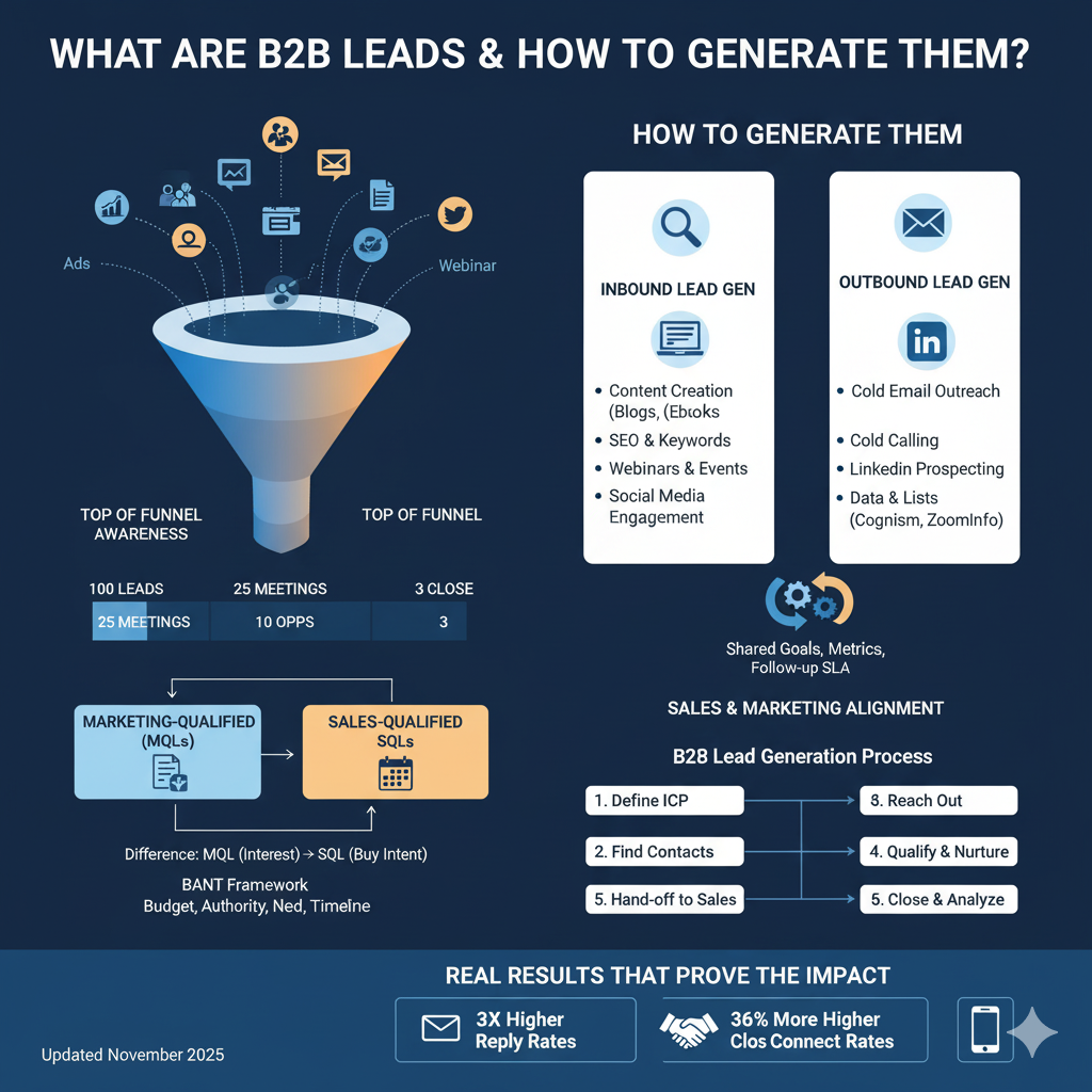 How to Generate B2B leads